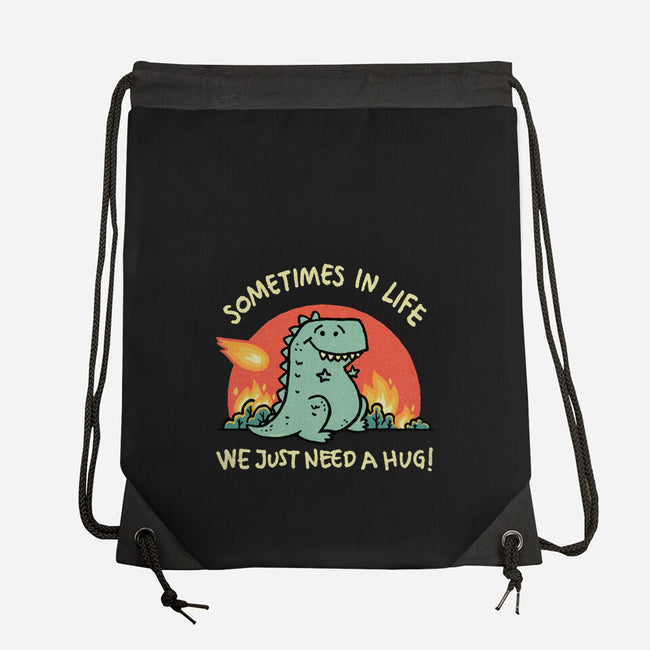 Sometime In Life-None-Drawstring-Bag-Wenceslao A Romero