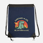 Sometime In Life-None-Drawstring-Bag-Wenceslao A Romero