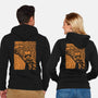 Anxious Scream-Unisex-Zip-Up-Sweatshirt-Wenceslao A Romero