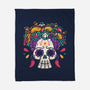 Frida Taco-None-Fleece-Blanket-Wenceslao A Romero