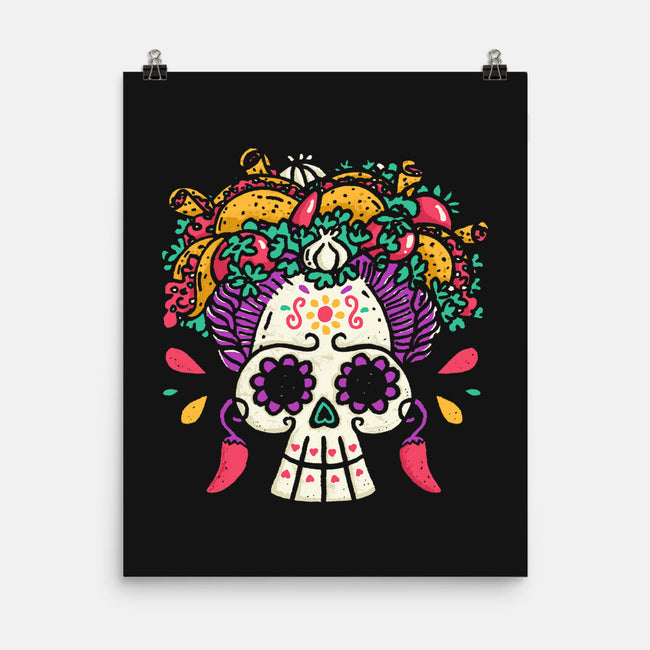 Frida Taco-None-Matte-Poster-Wenceslao A Romero