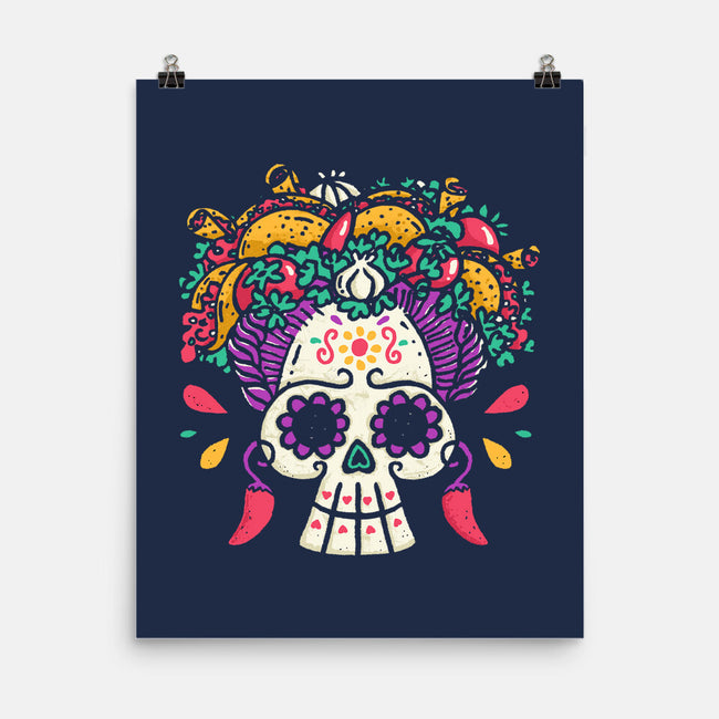 Frida Taco-None-Matte-Poster-Wenceslao A Romero