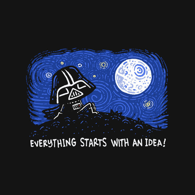 Everything Starts With An Idea-None-Drawstring-Bag-Wenceslao A Romero