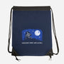 Everything Starts With An Idea-None-Drawstring-Bag-Wenceslao A Romero