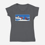 Take Me Home-Womens-V-Neck-Tee-se7te