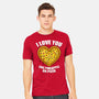 I Love You Like Pineapple On Pizza-Mens-Heavyweight-Tee-Boggs Nicolas