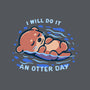 An Otter Day-None-Adjustable Tote-Bag-TechraNova