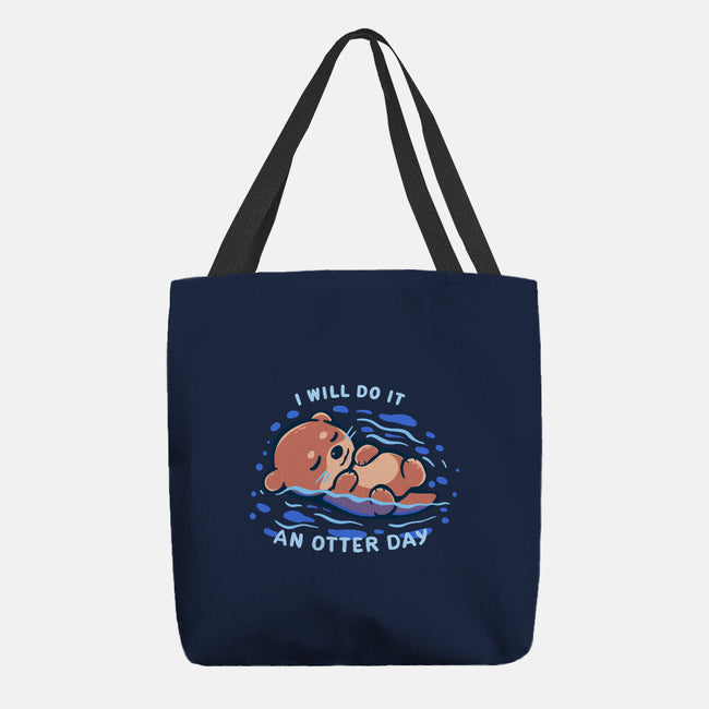 An Otter Day-None-Basic Tote-Bag-TechraNova