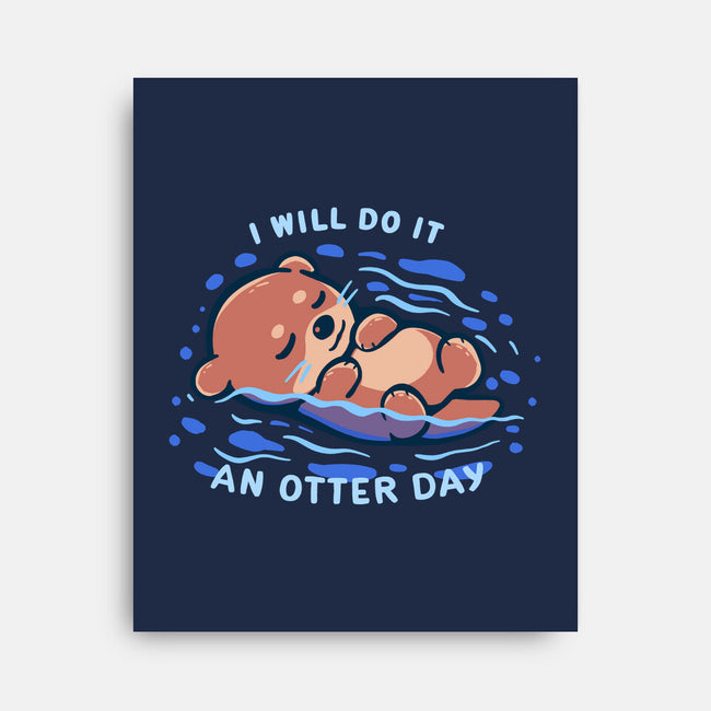 An Otter Day-None-Stretched-Canvas-TechraNova