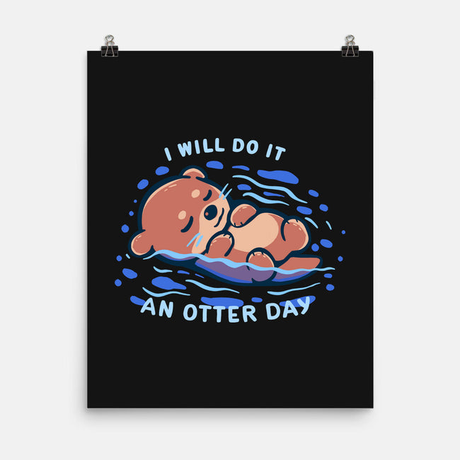 An Otter Day-None-Matte-Poster-TechraNova