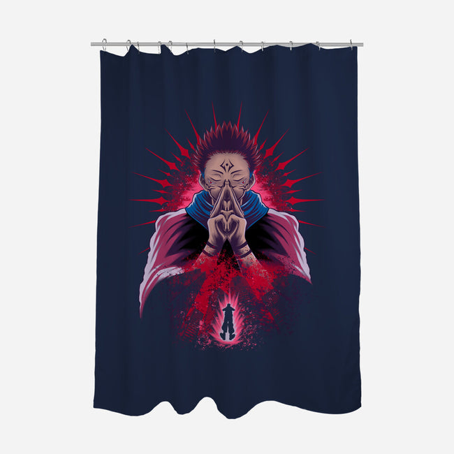 Imaginary Demon-None-Polyester-Shower Curtain-rmatix