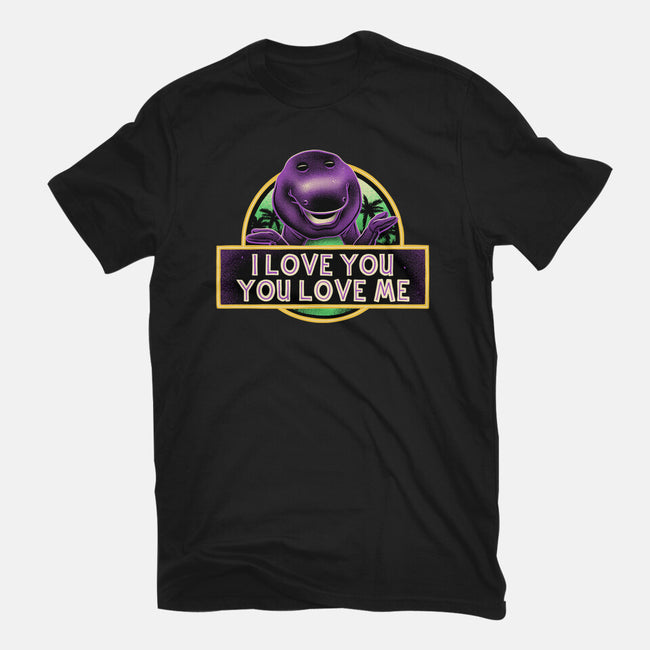 Purple Friend-Mens-Basic-Tee-glitchygorilla