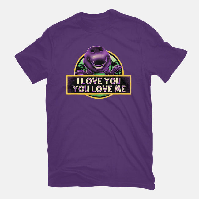 Purple Friend-Womens-Basic-Tee-glitchygorilla