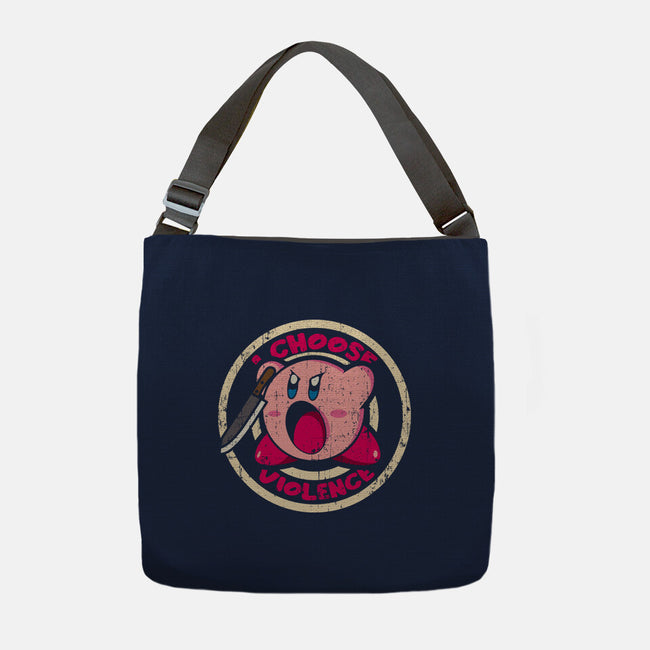 Choosing Violence-None-Adjustable Tote-Bag-turborat14