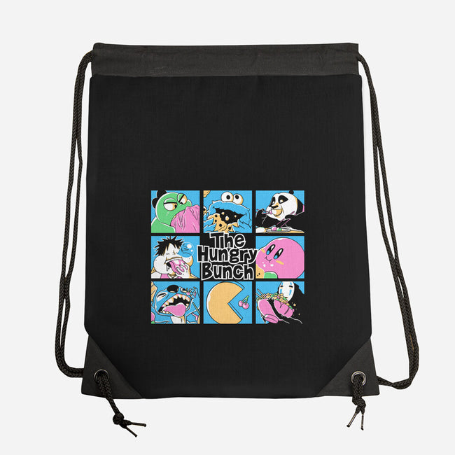 The Hungry Bunch-None-Drawstring-Bag-naomori