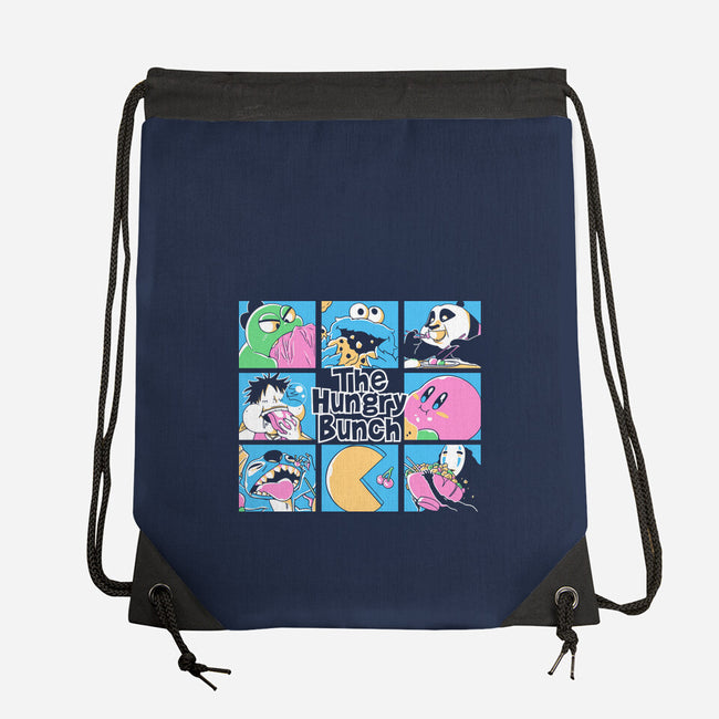 The Hungry Bunch-None-Drawstring-Bag-naomori