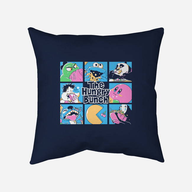 The Hungry Bunch-None-Removable Cover w Insert-Throw Pillow-naomori