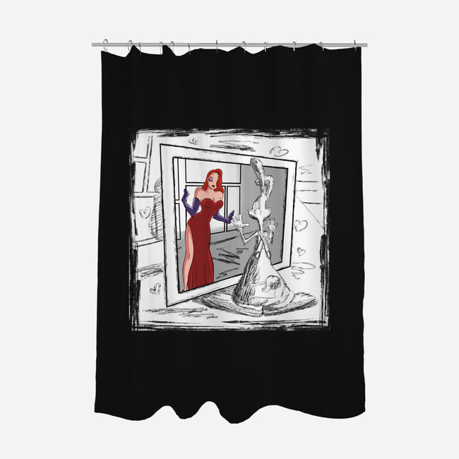 Take On Me Jessica-None-Polyester-Shower Curtain-zascanauta