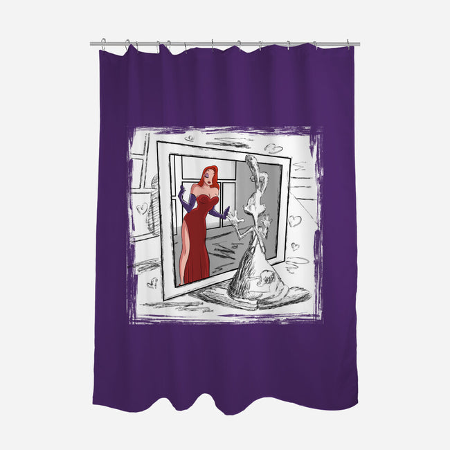 Take On Me Jessica-None-Polyester-Shower Curtain-zascanauta