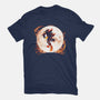 Moonlight Shadows-Womens-Fitted-Tee-Vallina84