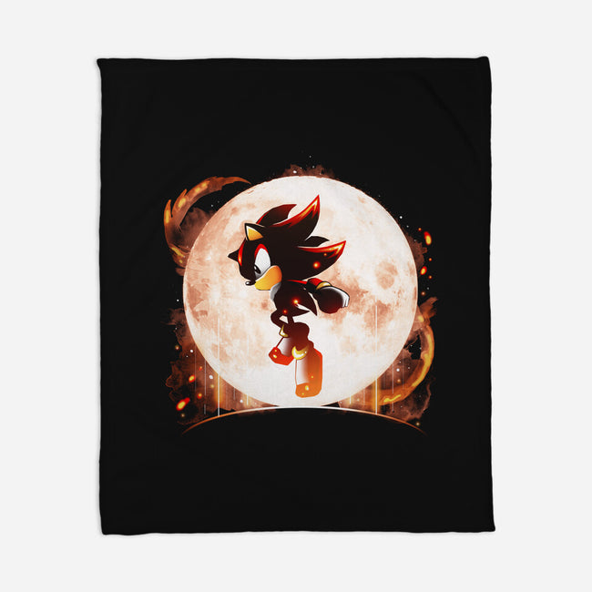 Moonlight Shadows-None-Fleece-Blanket-Vallina84