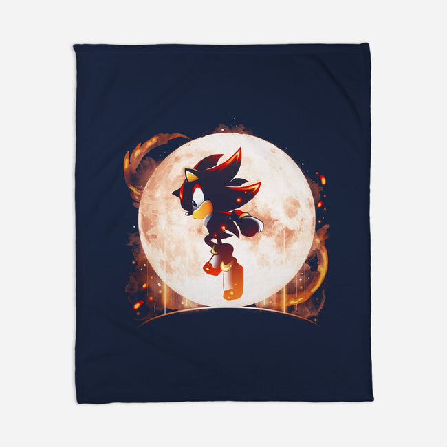 Moonlight Shadows-None-Fleece-Blanket-Vallina84