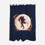 Moonlight Shadows-None-Polyester-Shower Curtain-Vallina84