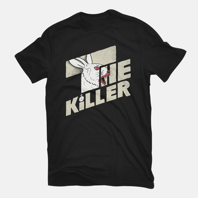 The Shining Rabbit-Womens-Fitted-Tee-NMdesign