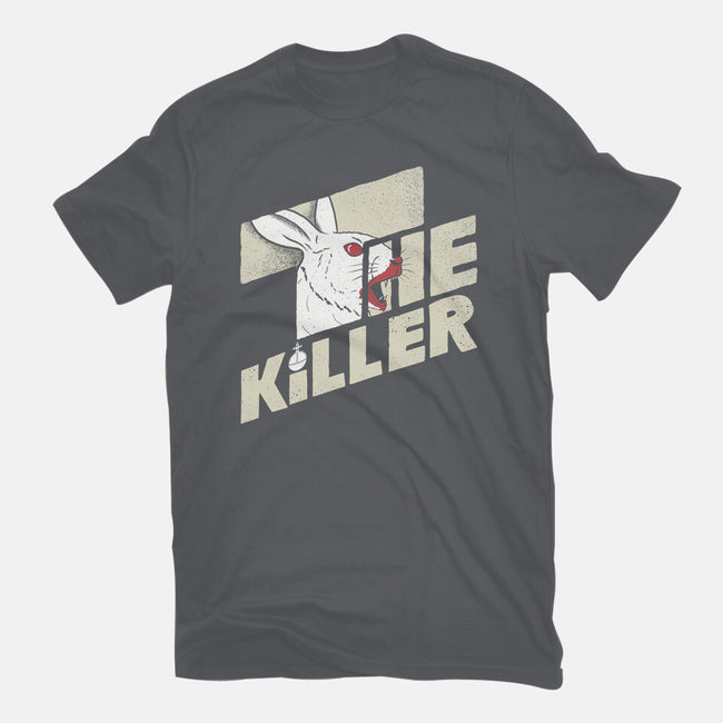 The Shining Rabbit-Womens-Fitted-Tee-NMdesign