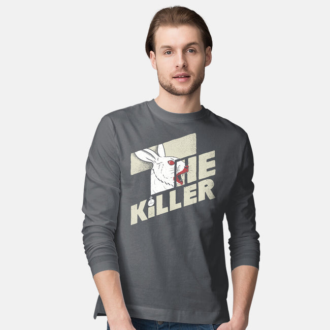 The Shining Rabbit-Mens-Long Sleeved-Tee-NMdesign