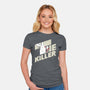The Shining Rabbit-Womens-Fitted-Tee-NMdesign