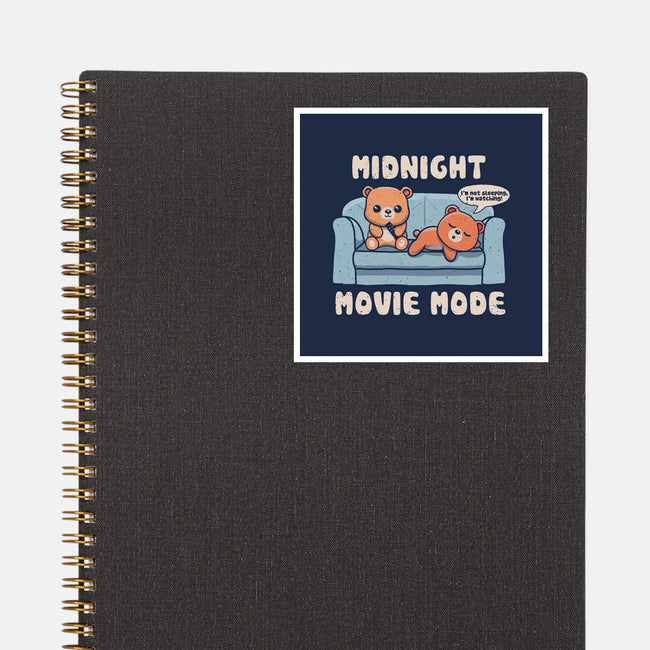 Midnight Movie Mode-None-Glossy-Sticker-NMdesign