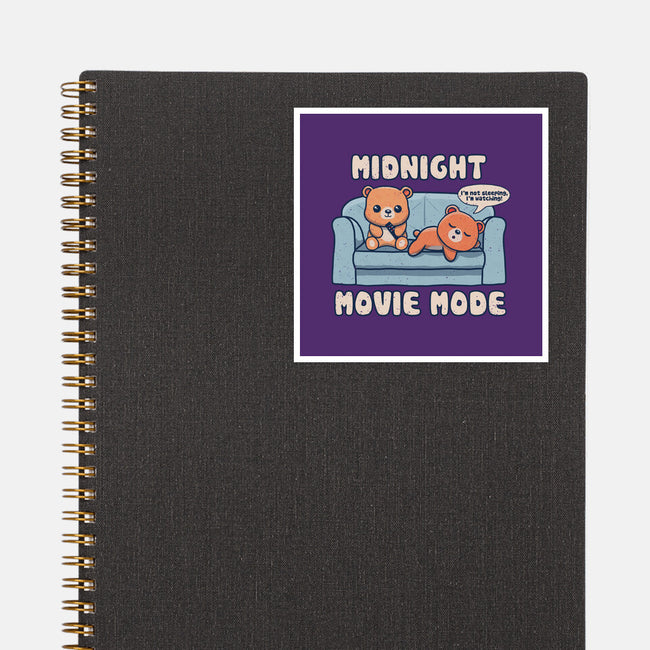 Midnight Movie Mode-None-Glossy-Sticker-NMdesign