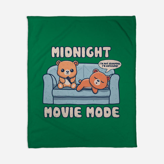 Midnight Movie Mode-None-Fleece-Blanket-NMdesign