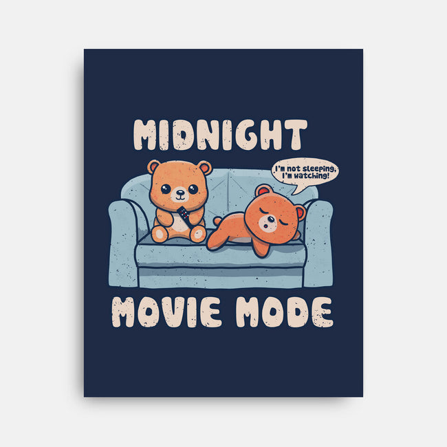 Midnight Movie Mode-None-Stretched-Canvas-NMdesign