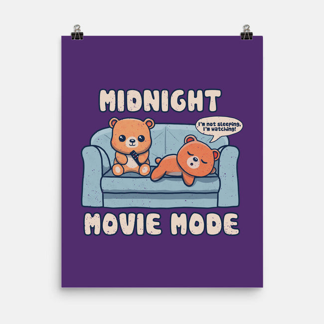 Midnight Movie Mode-None-Matte-Poster-NMdesign