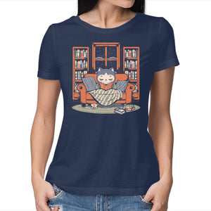 Cozy Book Winter Cat