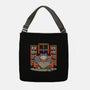 Cozy Book Winter Cat-None-Adjustable Tote-Bag-Studio Mootant