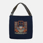 Cozy Book Winter Cat-None-Adjustable Tote-Bag-Studio Mootant