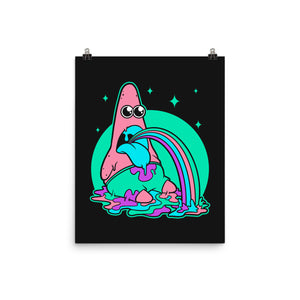 Star Cartoon Psychedelic