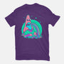 Star Cartoon Psychedelic-Womens-Fitted-Tee-Studio Mootant