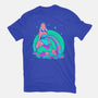 Star Cartoon Psychedelic-Womens-Fitted-Tee-Studio Mootant