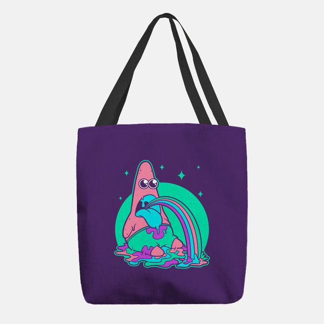 Star Cartoon Psychedelic-None-Basic Tote-Bag-Studio Mootant