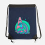 Star Cartoon Psychedelic-None-Drawstring-Bag-Studio Mootant