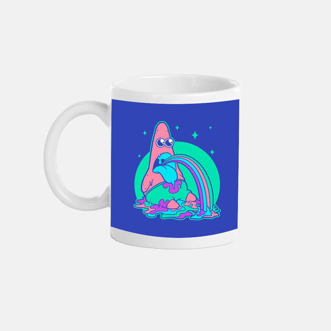 Star Cartoon Psychedelic-None-Mug-Drinkware-Studio Mootant