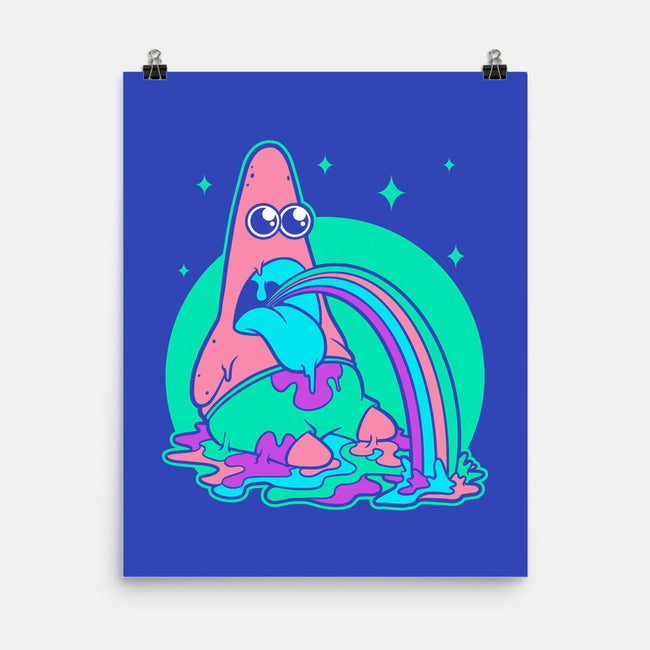 Star Cartoon Psychedelic-None-Matte-Poster-Studio Mootant