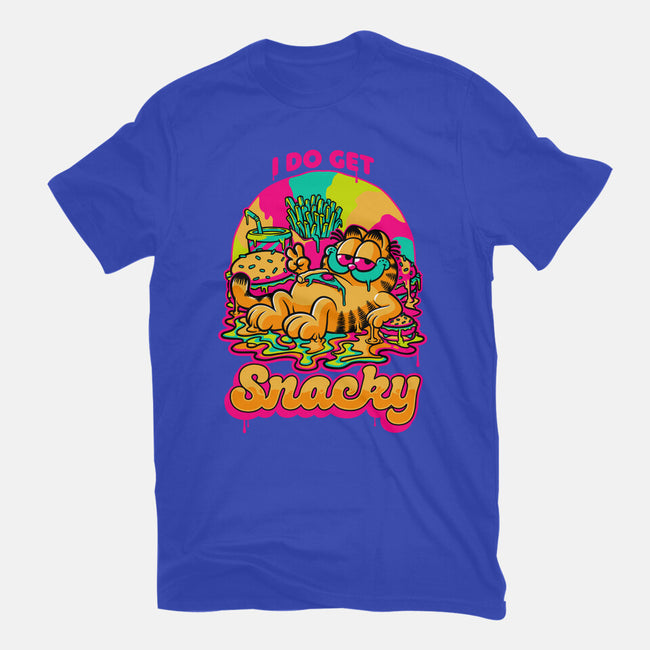 Cat Psychedelic Food Trip-Mens-Heavyweight-Tee-Studio Mootant