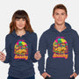 Cat Psychedelic Food Trip-Unisex-Pullover-Sweatshirt-Studio Mootant
