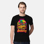 Cat Psychedelic Food Trip-Mens-Premium-Tee-Studio Mootant