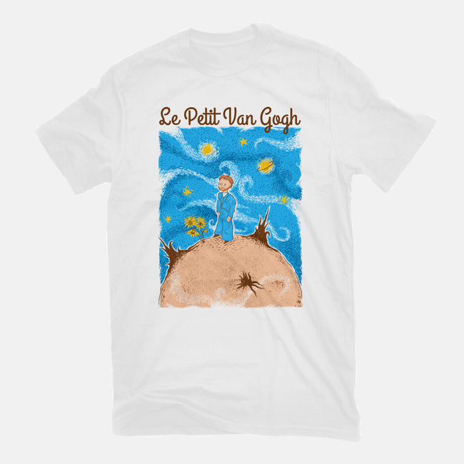The Little Van Gogh-Womens-Fitted-Tee-Umberto Vicente